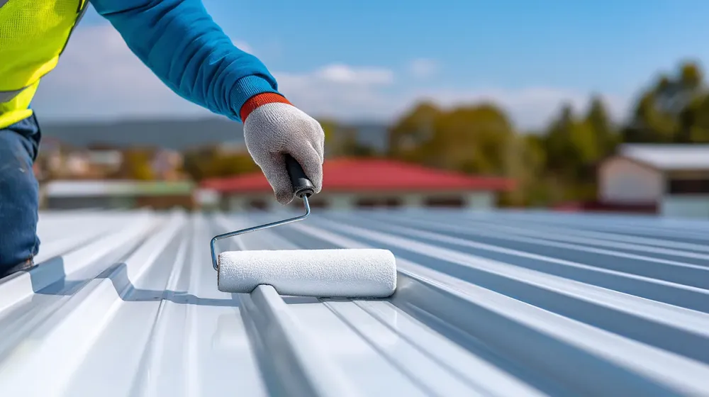 Toit blanc à Aubagne